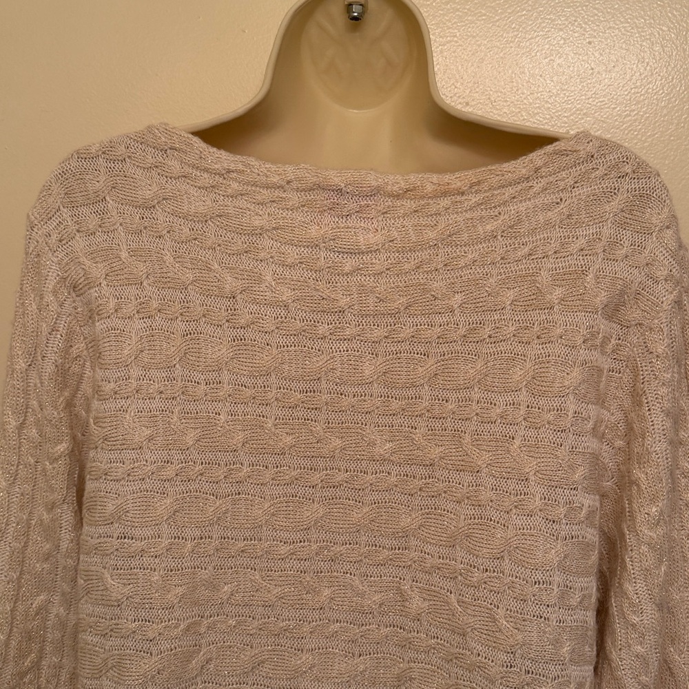 Ruby Rd. Women's Cream Sweater - Picture 4 of 5